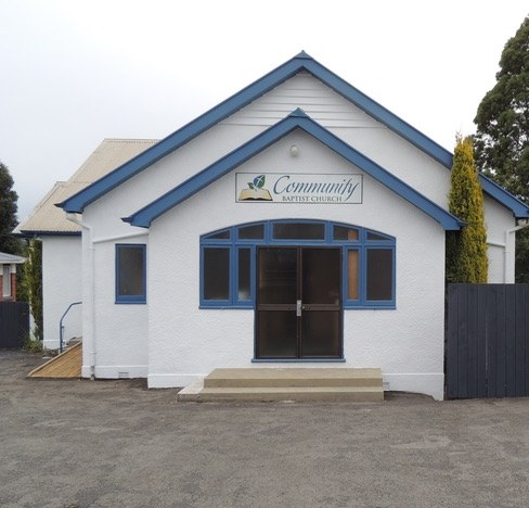 The Community Baptist Church chapel on Abbotsford Road, Green Island